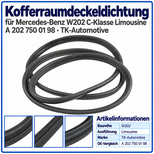 Dichtung heckklappe - dichtung, /